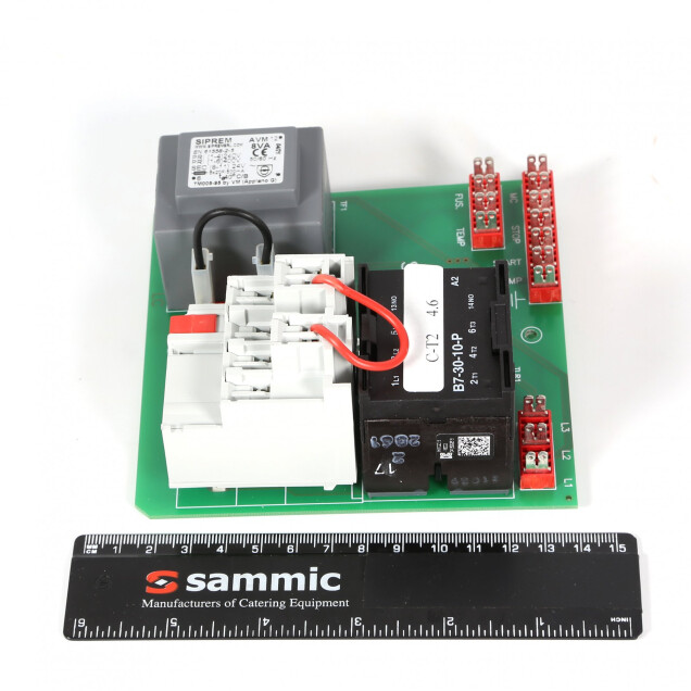 Horeca Parts - Płyta sterująca DM/DME-30 2V + termika -  Miesiarka Sammic DM(E)-33, DME-40, DME-50
