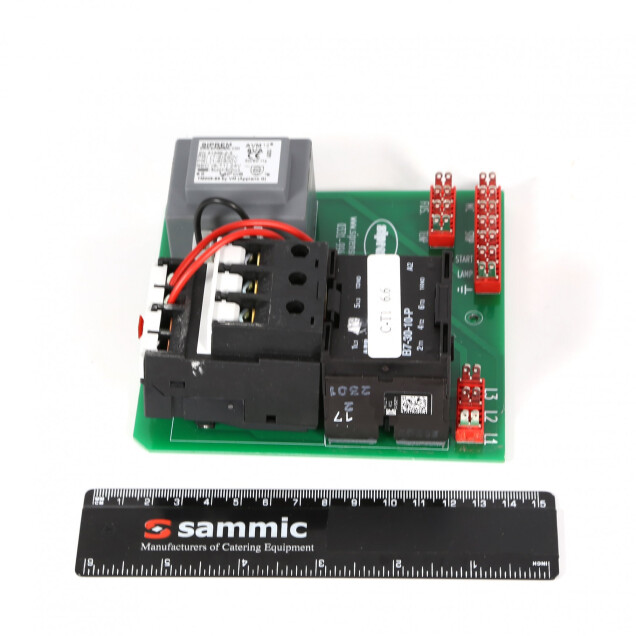 Horeca Parts - Płyta sterująca DM/DME-40/50 2V + termika -  Miesiarka Sammic DM(E)-33, DME-40, DME-50