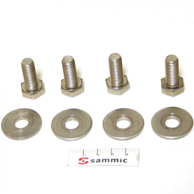 Horeca Parts - Zestaw śrub mocujących głowicę - Miesiarka Sammic DM(E)-33, DME-50