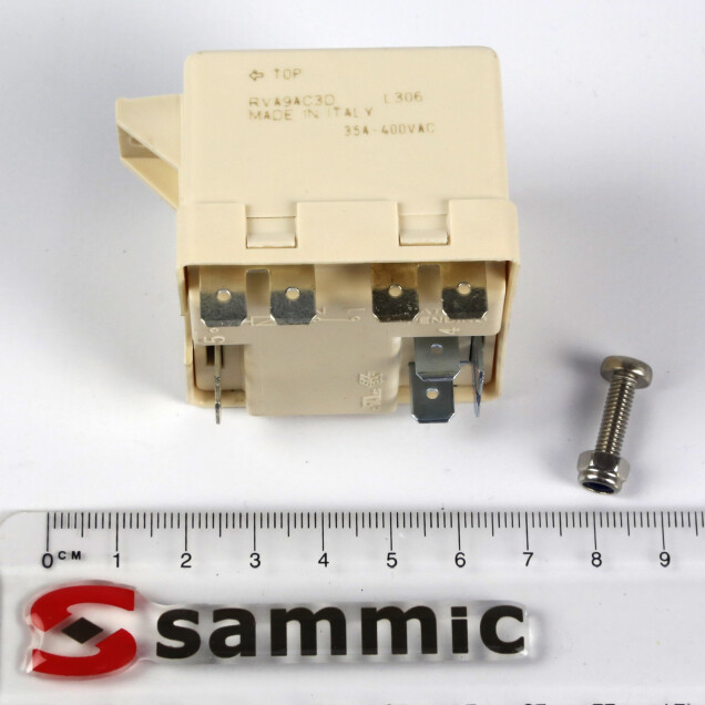 Horeca Parts - Przekaźnik rozruchowy RVA 9ac3d 120/60Hz - Szatkownica do warzyw Sammic CA-31, CA-41