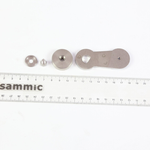 Horeca Parts - Zestaw wału dźwigni magnesu - Robot Kuchenny Sammic CK-45V, CK-48V, CA-4V