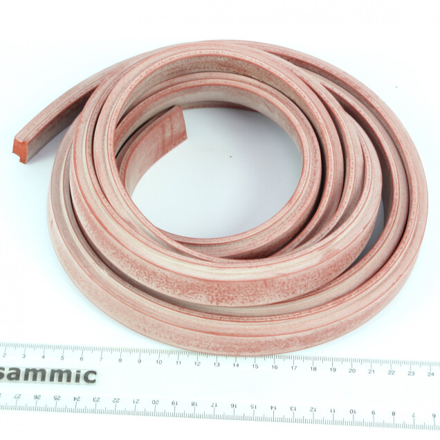 Horeca Parts - Uszczelka silikonowa czerwona 25x10 "T" (2,8m) - Pakowarka próżniowa Sammic