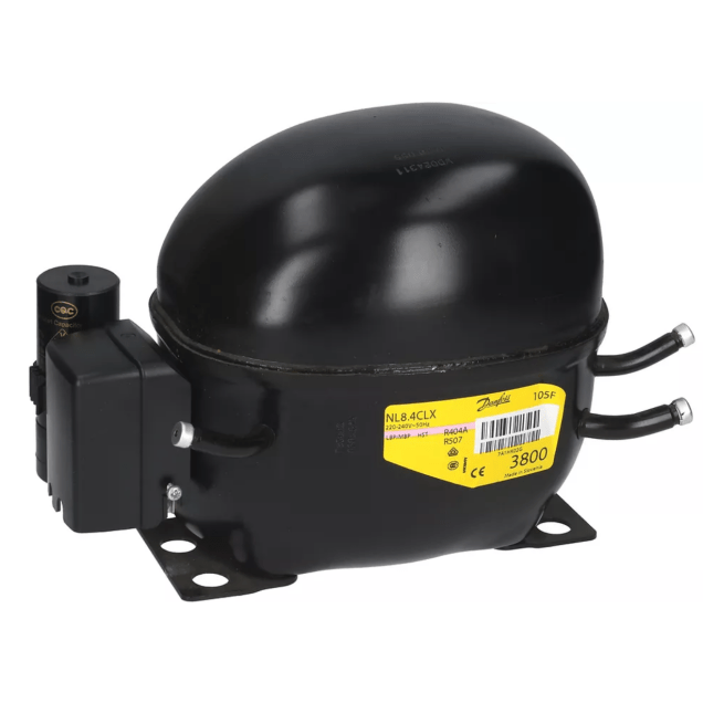 Horeca Parts - Sprężarka/Kompresor Secop NL8.4CLX gaz R404 pojemność 8.35cm³ 220-240V 50Hz moc 1/4 HP
