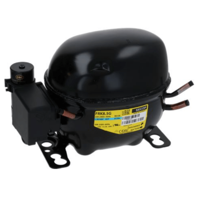 Horeca Parts - Sprężarka/Kompresor Secop FRK8.5G gaz R134 pojemność 6.6cm³ 220-240V 50-60Hz moc 1/4HP