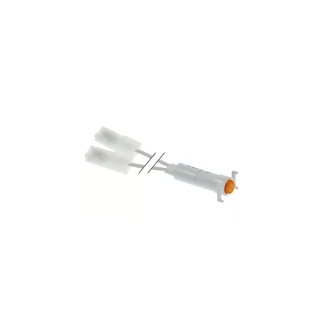 Horeca Parts - Lampka kontrolna Ø8,5 mm żółta 250 V, przyłącze złącze męskie Faston 6,3 mm - Zmywarka Silanos (903686)
