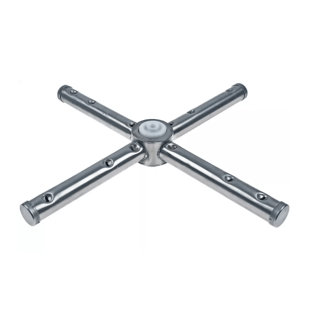 Horeca Parts - Ramię myjące L 575 mm, Ø montażowa 16/61,5 mm, montaż góra/dół, 12 dysz, waga 1,180 kg - Zmywarka Silanos