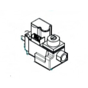 Horeca Parts - Zawór gazowy elektroniczny 220V 50/60 HZ - Piece Tecnoeka EKF1064GEUD, EKF1064GTC, EKF1064GUD, EKF1111GEUD, EKF1111GTC