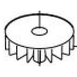 Horeca Parts - Wentylator - Mikser ręczny Robot Coupe CMP 250 V.V., CMP 250 Combi, CMP 300 V.V., CMP 300 Combi, MP350 Ultra V.V. (711251, 711252, 711300, 711302, 711350)
