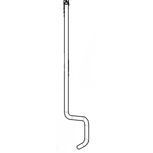 Horeca Parts - Rurka dolna skroplin pary dla osłony wentylatorów - Piece konwekcyjne Tecnoeka EKF1064EUD, EKF1064TC, EKF1064UD