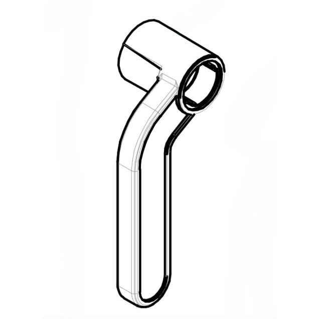 Horeca Parts - Klamka - Piece konwekcyjo-parowe Hendi, Tecnoeka MKF1011CTS, MKF1011CBM, MKF1011CTS/055, MKF1011VCTS