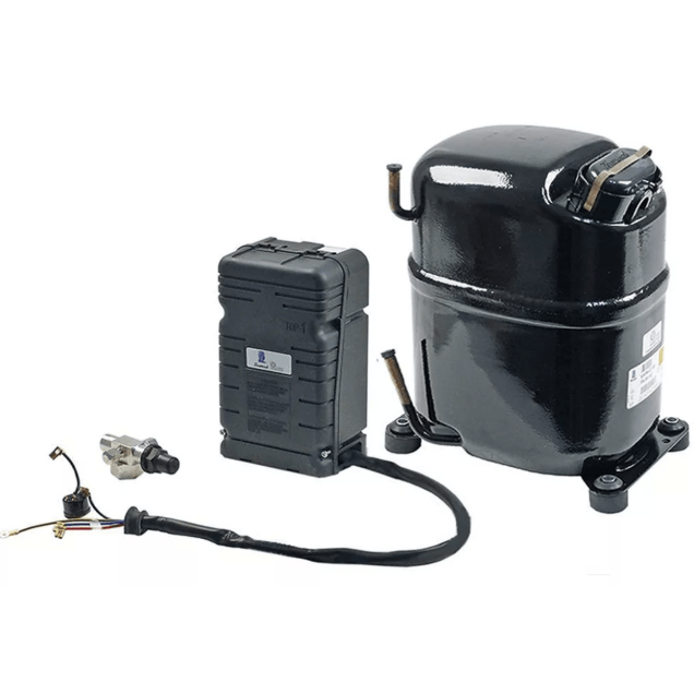 Horeca Parts - Sprężarka/Kompresor Tecumseh z zaworem TAJ9513Z/R gaz R404A pojemność 24.2cm³ 400V 50Hz moc 1.1 HP HMBP