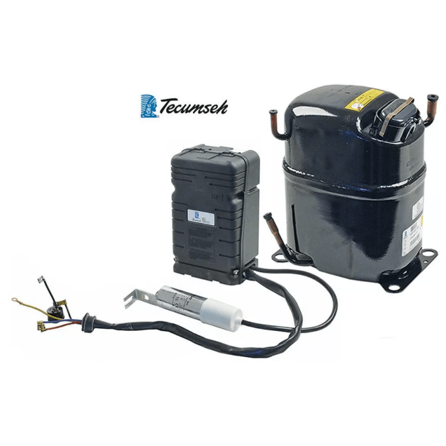Horeca Parts - Sprężarka/Kompresor Tecumseh AJ4480P gaz R404A pojemność 15.2cm³ 220–240V 50Hz moc 5/8 HP HMBP