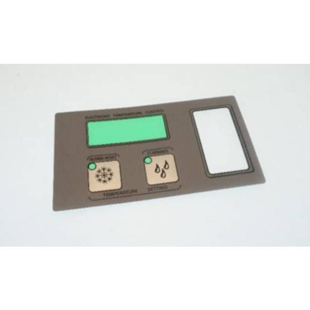 Horeca Parts - Naklejka na klawiaturę szara - Granitor Ugolini MINI (22700-02700)