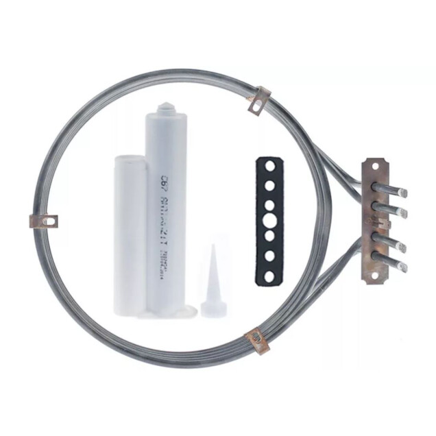 Horeca Parts - Grzałka 4900W 230V śr. wew. 224mm śr. zew. 235mm dł. 270mm wys. 70mm - Piece Unox, Stalgast