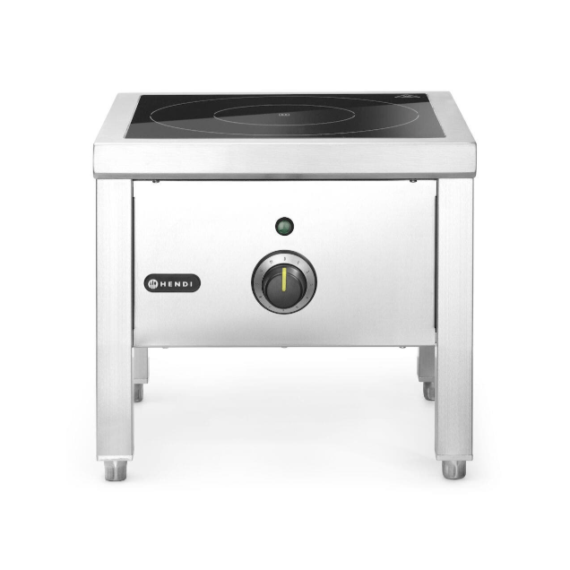 Horeca Parts - Taboret indukcyjny o dużej mocy, HENDI, 400V/5000W, 422x400x(H)366mm