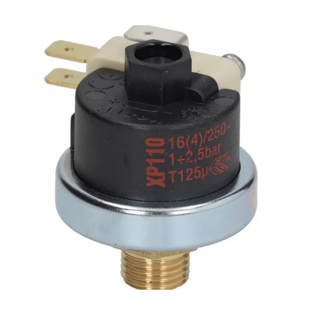 Horeca Parts - Włącznik ciśnieniowy 1-2,5bar ustawienie 1,5bar 250V podł. 1/4"