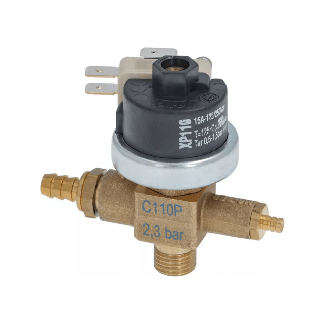 Horeca Parts - Włącznik ciśnieniowy przyłącze 1/4″ 125/250V 15A obszar ciśnienia 23bar