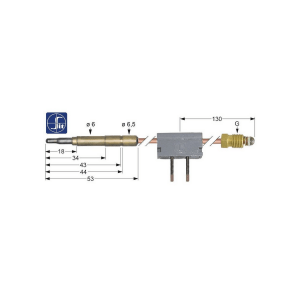 Horeca Parts - Termopara z przerwą M9x1 100cm