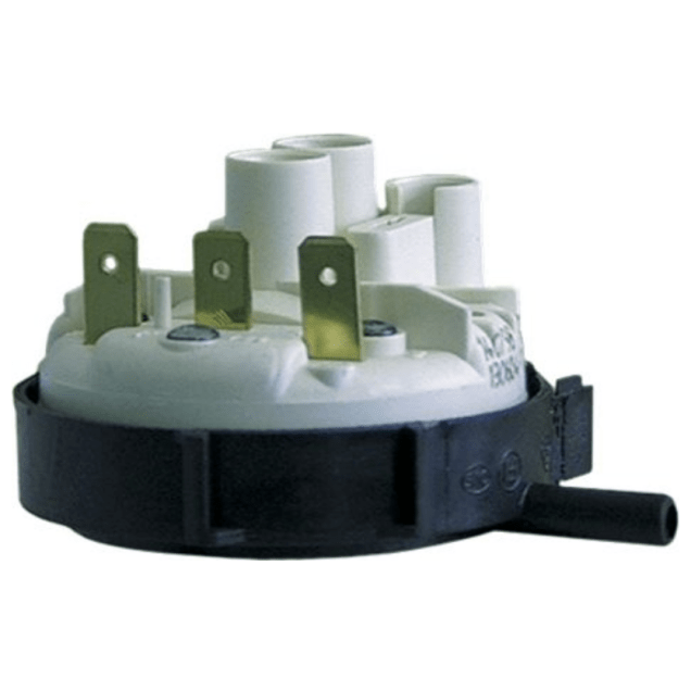 Horeca Parts - Hydrostat 50/10mbar podłączenie 6mm śr. 58mm - przyłącze ciśnieniowe poziome