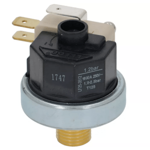 Horeca Parts - Hydrostat 1-2,5bar podłączenie 1/4" śr. 38mm 250V Przyłącze pionowe 16A LF25-3512