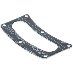 Horeca Parts - Uszczelka grzałki długość 140mm szerokość 62mm grubość 2mm średnica otworu 5mm 6 otworów - Piec konwekcyjny elektryczny Rational (5043986)