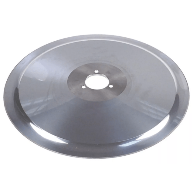 Horeca Parts - Nóż krajalnicy śr. zew. 330mm śr. wew. 275mm śr. mocowania 740mm wys. 17mm 3 otwory montażowe C45