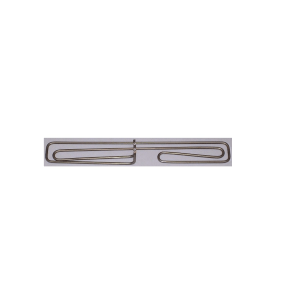 Horeca Parts - Grzejnik 1250W 230V L 470mm L1 230mm Podłączenie wtyczka płaska 6.3mm rura ø 6.5mm HK 1