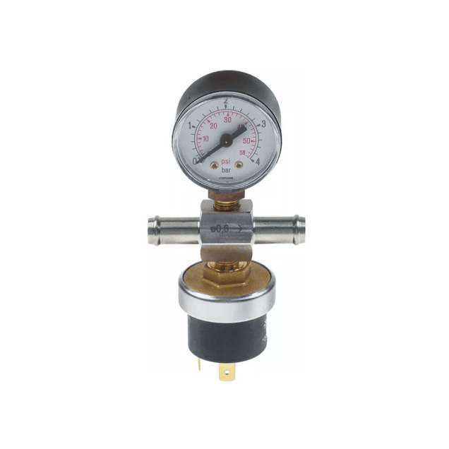 Horeca Parts - Dysza wtryskiwacza z przełącznikiem ciśnienia i manometrem 0,6 mm OES/OGS6.20/10.10/10.20 OEM - Piec konwekcyjny Convotherm