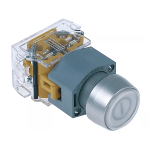 Horeca Parts - Przycisk śr. montażowa 22mm 230V 6A 2NO symbol główny włącznik przezroczysty (0220017)