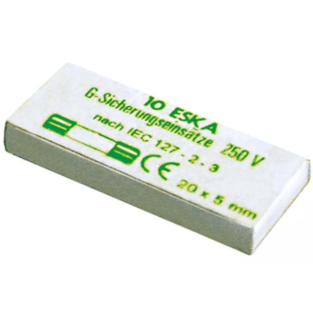 Horeca Parts - Bezpiecznik śr. 5mm dł. 20mm 0,16A ospały, powolny napięcie znamionowe 250V 10 sztuk
