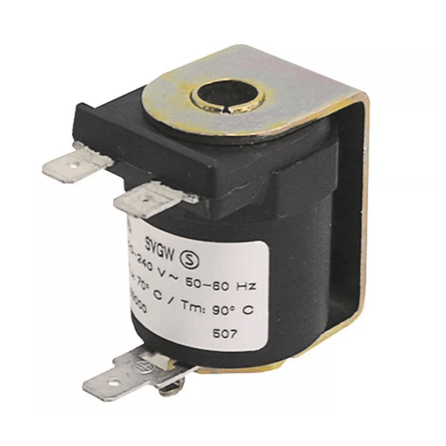 Horeca Parts - Cewka magnetyczna przyłącze, wtyk płaski 6,3mm 220-240VAC Müller