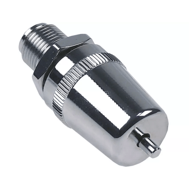 Horeca Parts - Zawór odpowietrzający rozmiar gwintu 3/8" GZ chromowana L 37mm rozmiar klucza 24