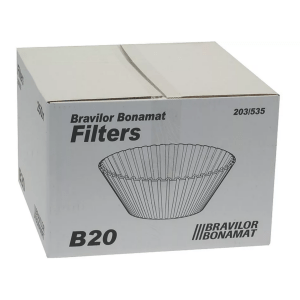 Horeca Parts - Filtr papierowy do kosza ø 203/535 mm 250szt. - Bravilor bonamat