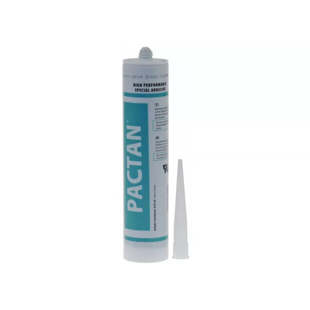 Horeca Parts - Klej antracytowy Pactan 310 ml, utwardzanie kwasowe, do 250°C - Zanussi