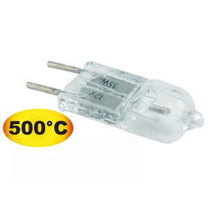 Horeca Parts - Żarówka halogenowa G6.35 12V 35W 500°C - Piece konwekcyjne Tecnoeka