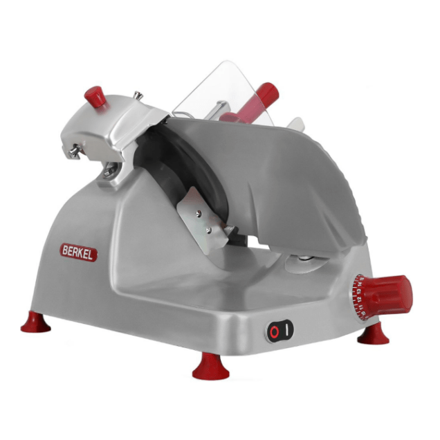 Horeca Parts - BERKEL | Krajalnica Pro Line jako krajalnica grawitacyjna - 330 W - Nóż: Ø 250 mm - Szara - GGM Gastro (BKPXSGB2010000000T)