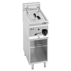 Horeca Parts - Frytownica elektryczna - 10 litrów - 9 kW - włącznie z ramą podstawy - GGM Gastro (EFB363H-10#SET)