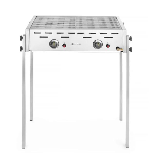 Horeca Parts - Grill gazowy, Roast-Master Pro , 11,6kW, 790x560x(H)900mm, Hendi 148808