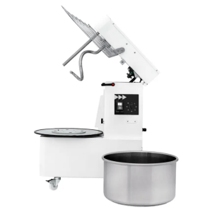 Horeca Parts - Miesiarka spiralna z podnoszoną głowicą i wyjmowaną dzieżą, Prismafood, 88 kg/h, 32L, 400V/1100W, 435x750x(H)810mm