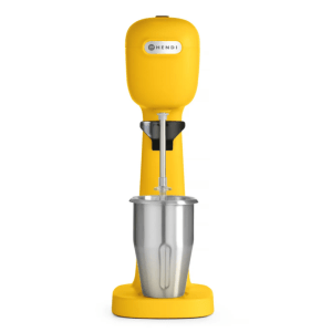 Horeca Parts - Shaker do koktajli mlecznych – Design by Bronwasser, żółty, 230V/400W, 170x210x(H)485mm, Hendi