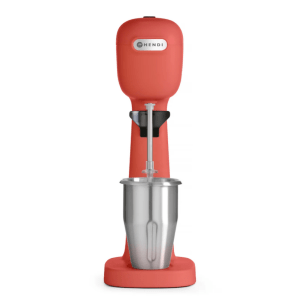 Horeca Parts - Shaker do koktajli mlecznych – Design by Bronwasser, czerwony, 230V/400W, 170x210x(H)485mm, Hendi