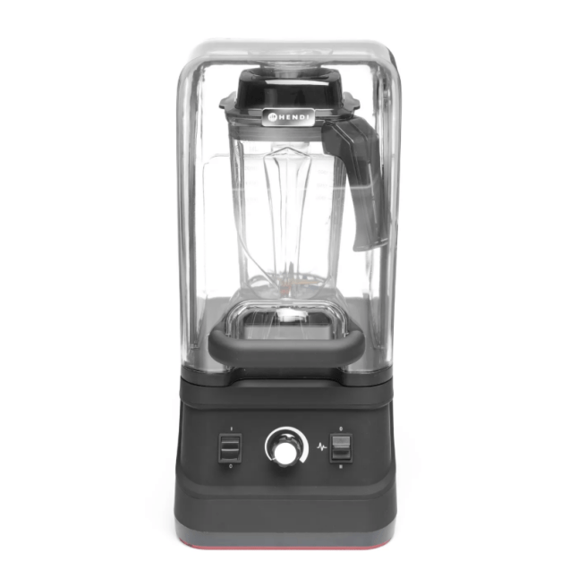 Horeca Parts - Blender barowy z obudową wyciszająca i kielichem BPA-free,  230V/1680W, 250x300x(H)540mm, Hendi
