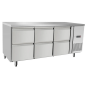 Horeca Parts - Stół chłodniczy z 6 szufladami, Arktic, 420L, 230V/400W, 1795x700x(H)879mm