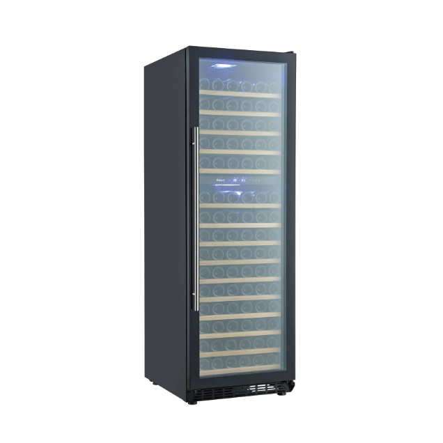 Horeca Parts - Lodówka do wina 2-strefowa, 160 butelek, Arktic, 447L, 220-240V/150W, 595x685x(H)1795mm