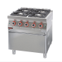 Horeca Parts - Kuchnia gazowa z piekarnikiem gazowym kromet- 700.KG-4/PG-2