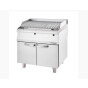 Horeca Parts - Grill lawowy gazowy, ruszt V, 13 kW, G20, Stalgast 9733010